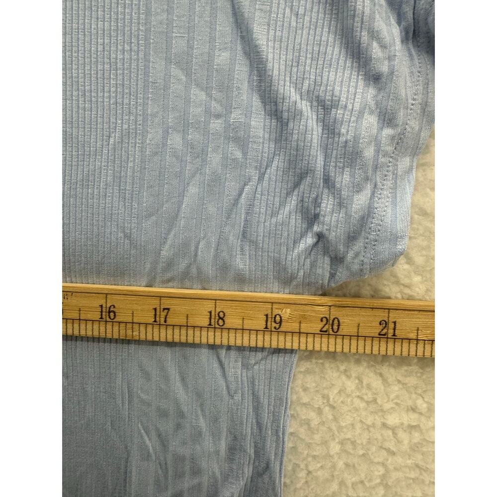 Alfani Super Soft Ribbed Pajama Top Medium - Picture 5 of 6